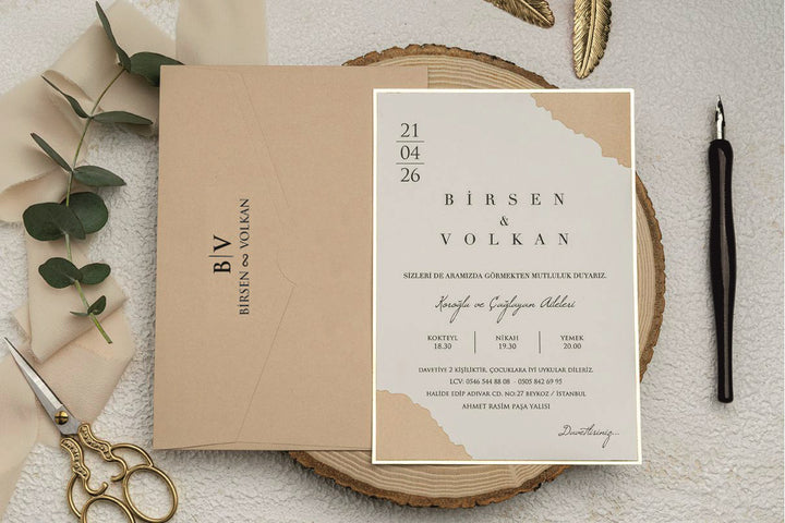 HOCHZEITSKARTEN Stein